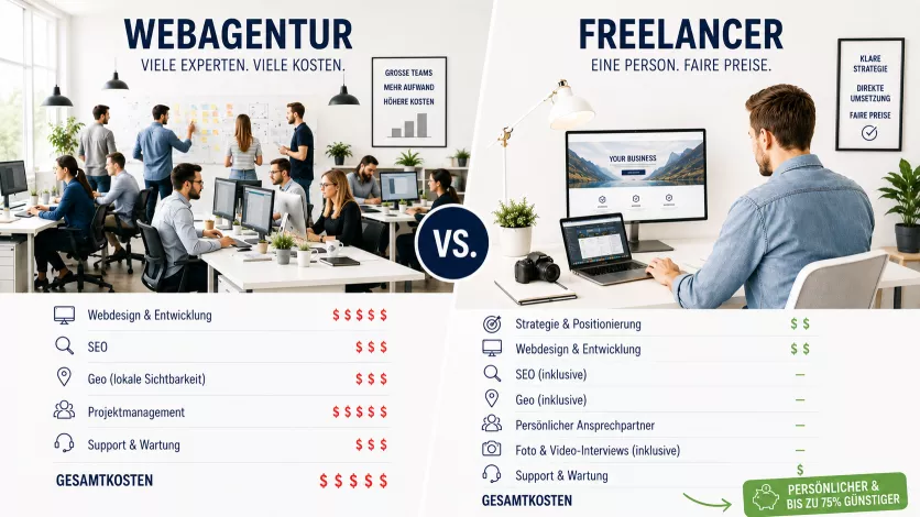 Website erstellen durch Agentur? Website erstellen durch Agentur?
