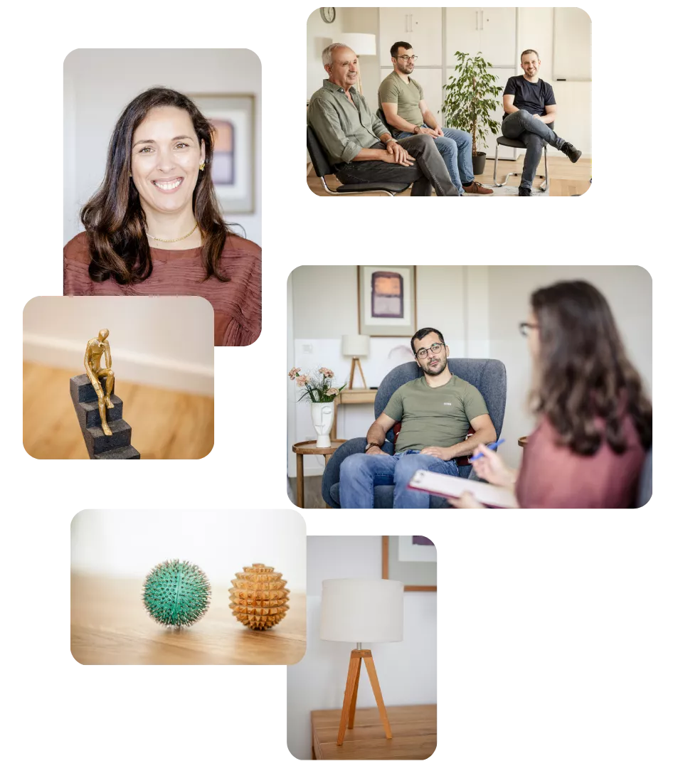 Fotoshooting der Praxis & Therapeutinnen