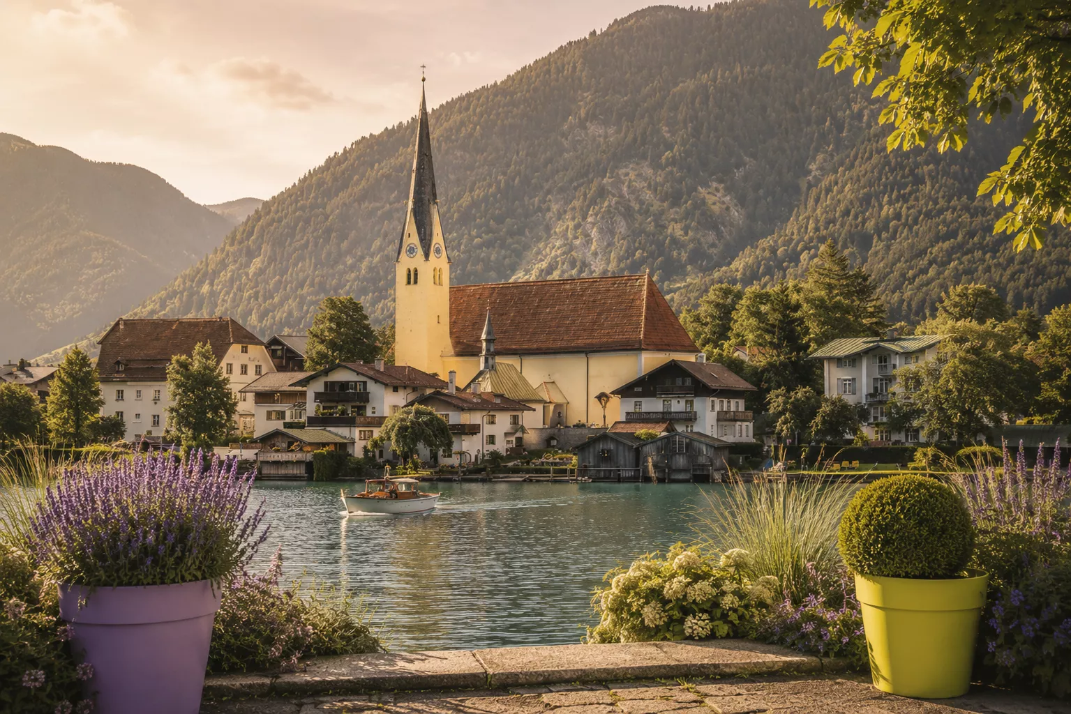 Tegernsee in der Region München