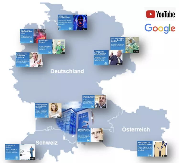 Youtube-Videos werden überregional ausgestrahlt